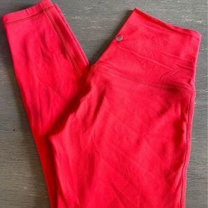 Lululemon Align Leggings 25” Love Red